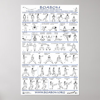 Boabom: Verteidigung und Meditation aus dem alten  Poster