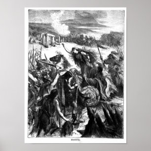 Boadicea, welches das Iceni gegen die Römer Poster