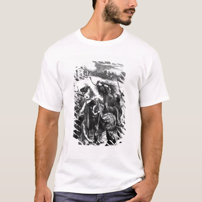 Boadicea, welches das Iceni gegen die Römer T-Shirt (Vorderseite)