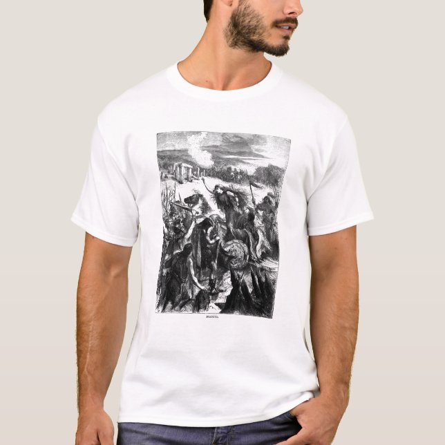 Boadicea, welches das Iceni gegen die Römer T-Shirt (Vorderseite)