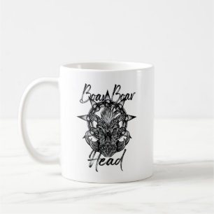 Boar Boar Head Kaffeetasse