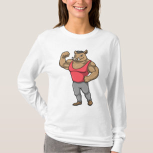 Boar Bodybuilder Bodybuilding Muskeln T-Shirt