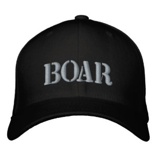 BOAR EMBROIDERIERTER BASEBALL HAT BESTICKTE BASEBALLKAPPE