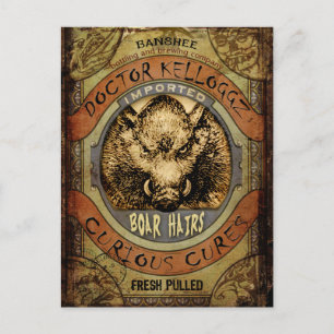 Boar Hairs Postkarte