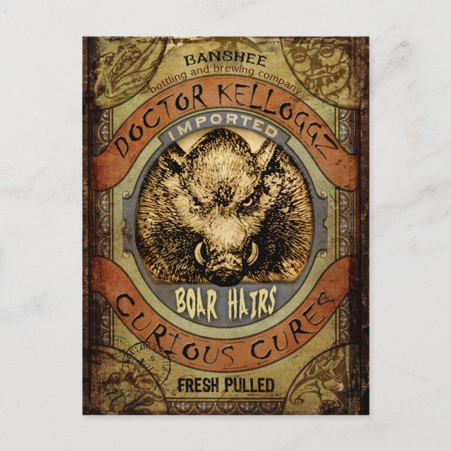 Boar Hairs Postkarte (Vorderseite)