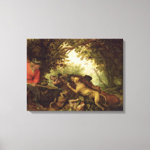 Boar Hunt, 1611 Leinwanddruck