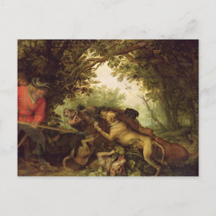 Boar Hunt, 1611 Postkarte