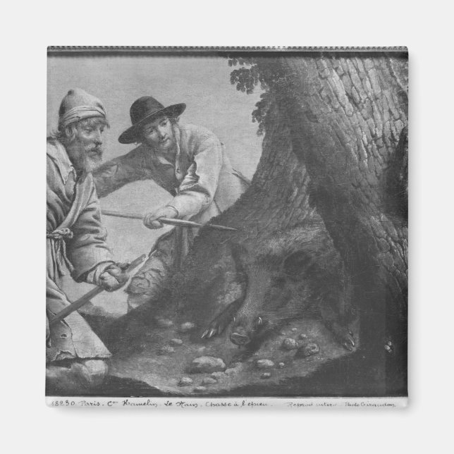 Boar-Jagd Magnet (Vorne)