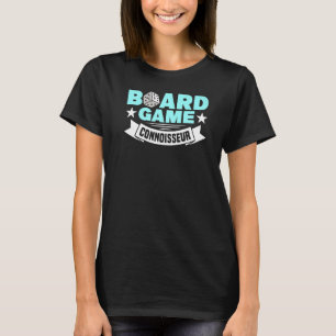 Board Game Connoisseur Brettspiel Gamer Table T-Shirt
