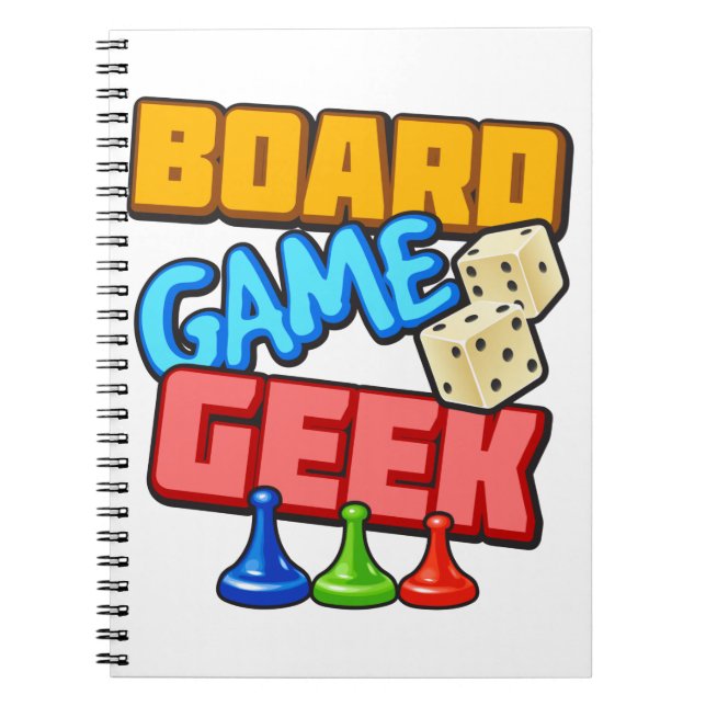 Board Game Geek Notizblock (Vorderseite)