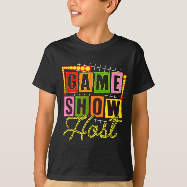 Board Game Lover Trivia Game Night Funny Game Show T-Shirt (Vorderseite)