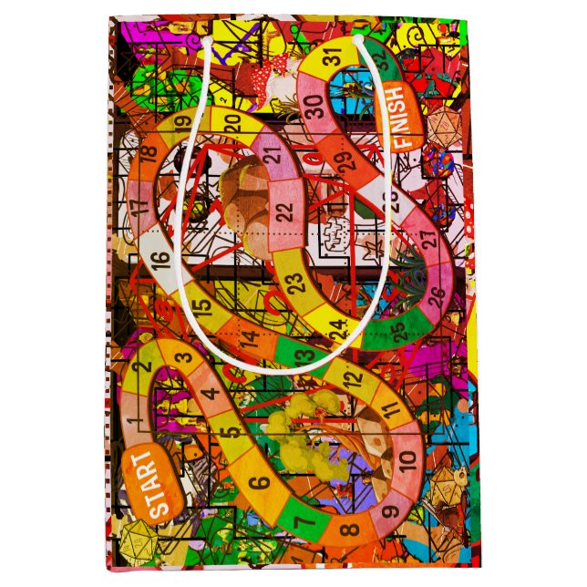 Board Game Mittlere Geschenktüte (Vorderseite)