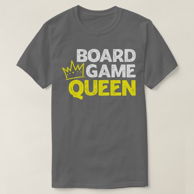 Board Game Queen T-Shirt (Design vorne)