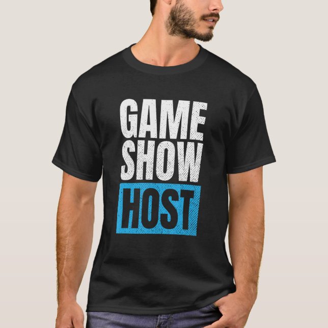 Board Game  Trivia Game Night  Game Show Host 1 T-Shirt (Vorderseite)