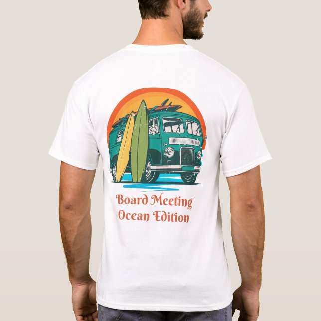 Board Meeting Ocean Edition T-Shirt (Rückseite)