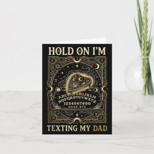 Board sorry kann nicht am Telefon sprechen Vater T Karte