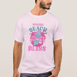 Board, Strand, Bliss Summer Surfing T-Shirt