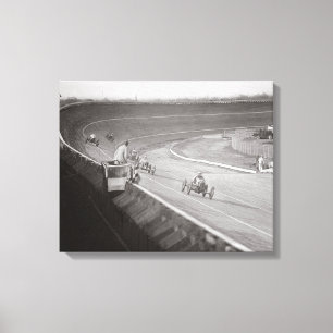 Board Track Speedway, 1925 Leinwanddruck