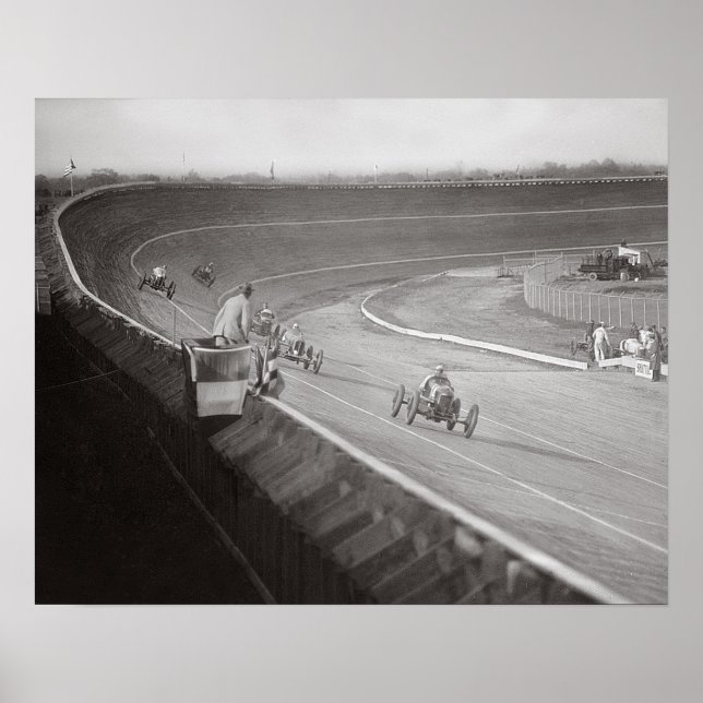 Board Track Speedway, 1925 Poster (Vorne)