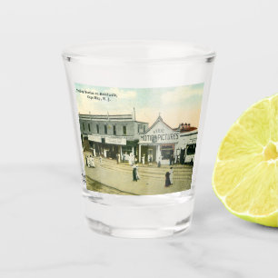 Board Walk, Cape May, New Jersey Vintag Schnapsglas