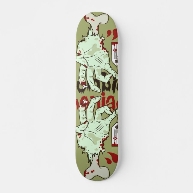board Zombie manaic Skateboard (Vorne)