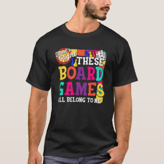 Boardgames Alles zu mir - Geschenk T-Shirt