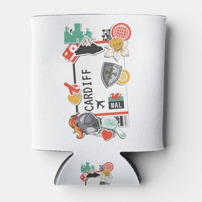 BOARDING PASS CARDIFF WALES DOSENKÜHLER (Vorderseite)