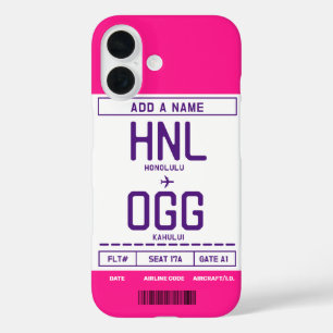 Boarding Pass iPhone Case