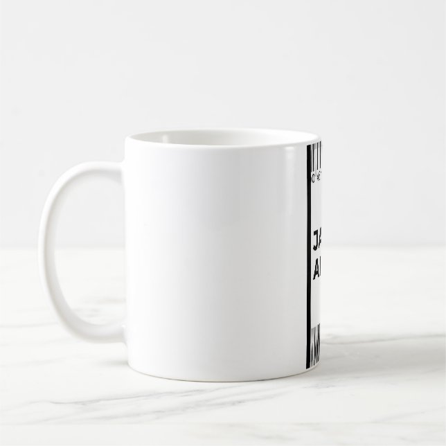 Boarding Pass Jamaica Tasse (Links)