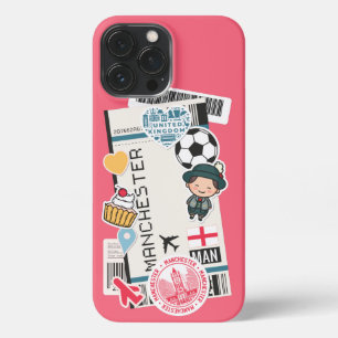 Boarding PASS MANCHESTER, ENGLAND iPhone FALL 13 Pro Max Hülle