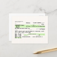 Boarding Pass - Retro