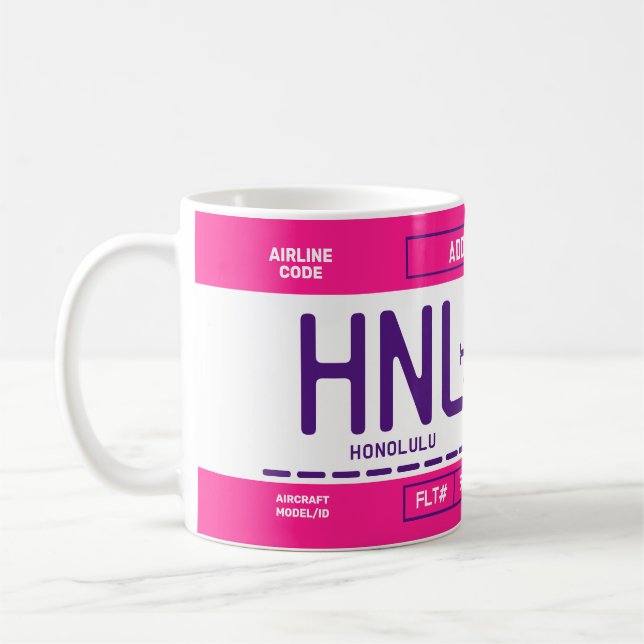 Boarding Pass Tasse (Links)