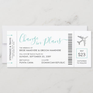 Boarding Pass Ticket Ändern Sie das Datum Silver F Ankündigung