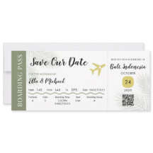 BOARDING SAVE THE DATE - HOCHZEIT IN URLAUBSORT