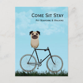 Boarding, Wandern, Sitzen, Training Postkarte