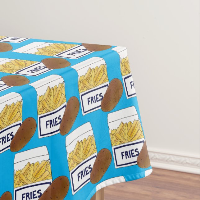 Boardwalk Beach Frips Pommes frites Pommes frites  Tischdecke (Beispiel)