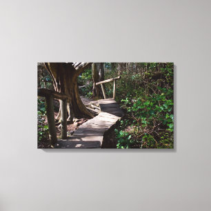 Boardwalk bis Cape Flattery Leinwanddruck