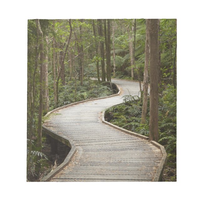 Boardwalk to Nelson Falls, Franklin - Gordon Notizblock (Vorderseite)