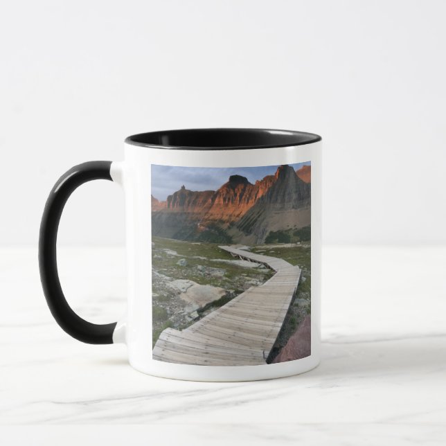 Boardwalk: Waterton Glacier International Tasse (Links)
