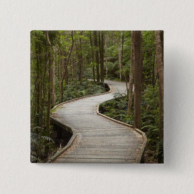 Boardwalk zu Nelson Falls, Franklin - Gordon Button (Vorderseite)