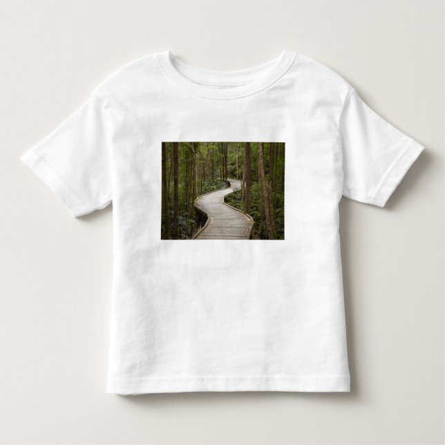 Boardwalk zu Nelson Falls, Franklin - Gordon Kleinkind T-shirt (Vorderseite)