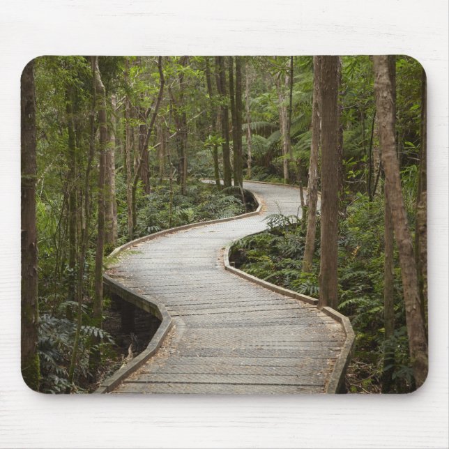 Boardwalk zu Nelson Falls, Franklin - Gordon Mousepad (Vorne)