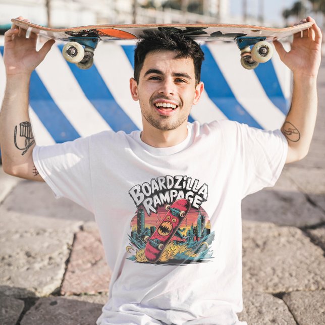 Boardzilla Rampage Urban Skater T - Shirt (Von Creator hochgeladen)