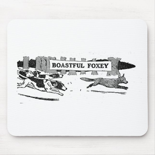 Boastful Foxy Mousepad (Vorne)