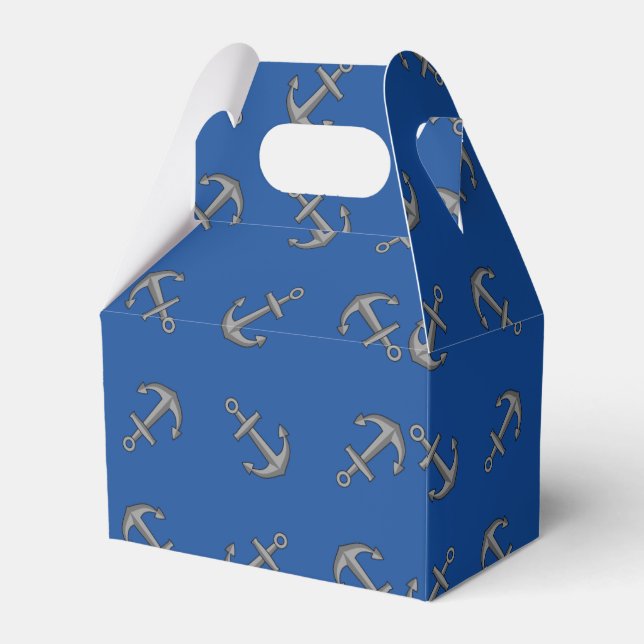 Boat Anchor Cartoon Geschenkschachtel (Vorderseite)