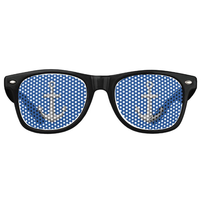 Boat Anchor Cartoon Partybrille (Vorderseite)