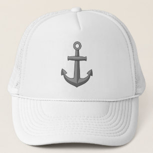 Boat Anchor Cartoon Truckerkappe