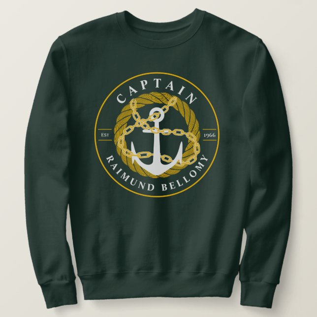 Boat Anchor Sweatshirt (Design vorne)