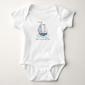 Boat Baby Strampler