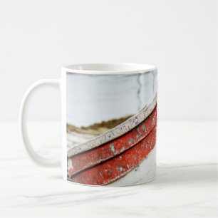 Boat Bow mit farbenfroher (bunt) Reparatur Kaffeetasse